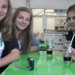 Fotos von Leoni, Lena, Sina und Franzi am Montag bei Kulturpur2011