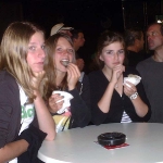 Fotos von Leoni, Lena, Sina und Franzi am Montag bei Kulturpur2011